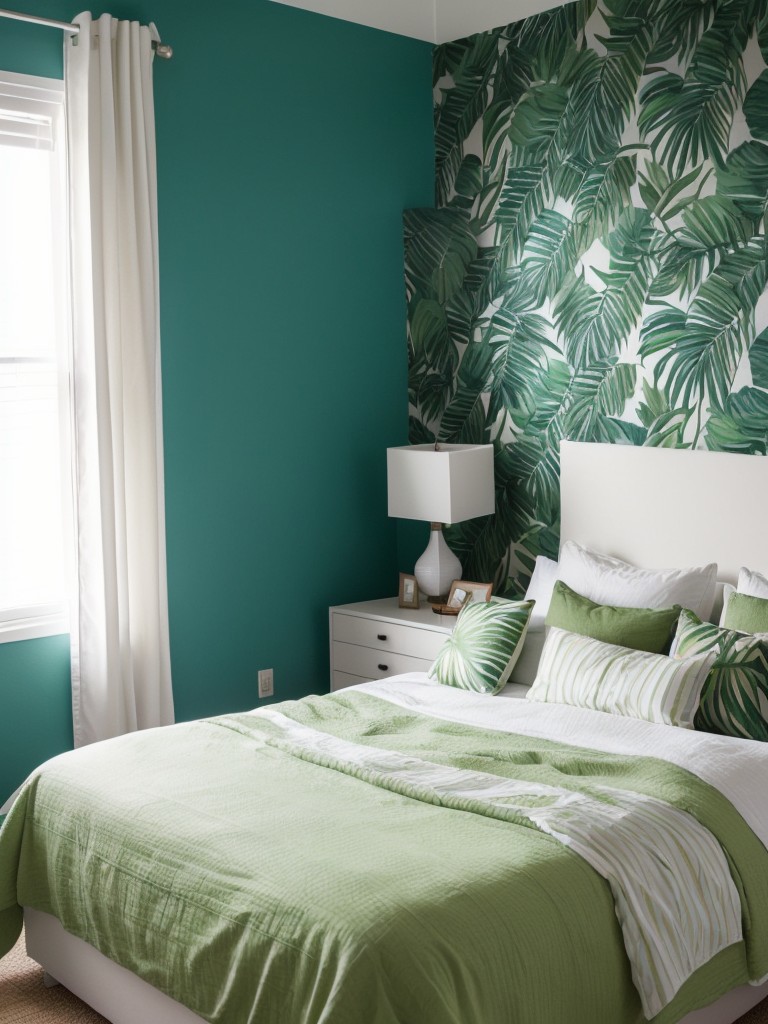 Create a Serene Oasis in Your Apartment with Tropical Decor!