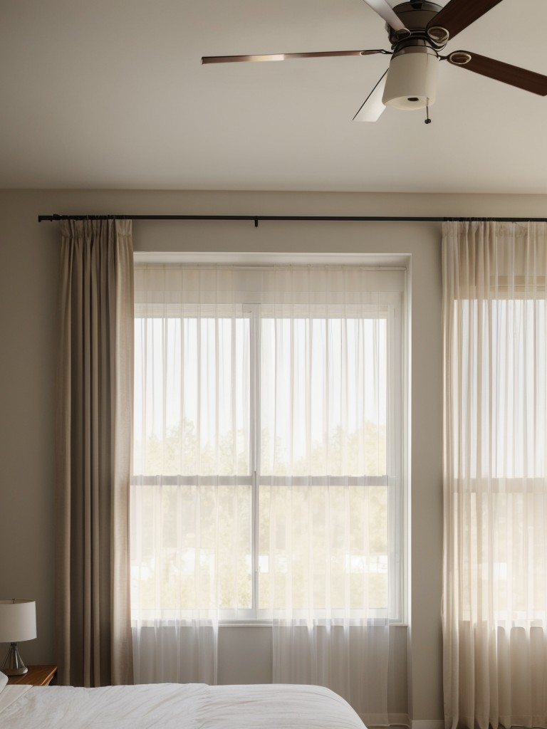 Small Space Bedroom Ideas: Embrace Natural Light with Sheer Curtains