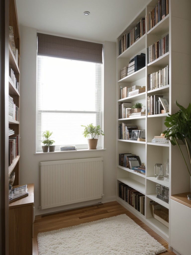 Small Apartment? Maximize Space with Vertical Shelving!