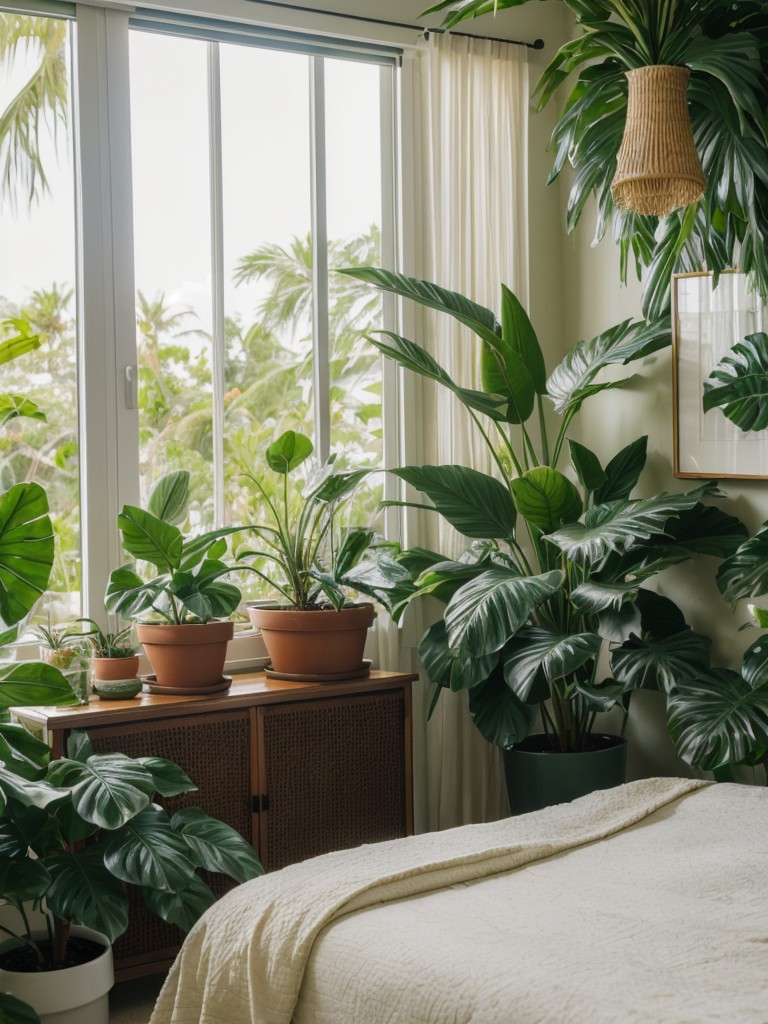 Create Serene Tropical Vibes with Apartment Bedroom Decor!