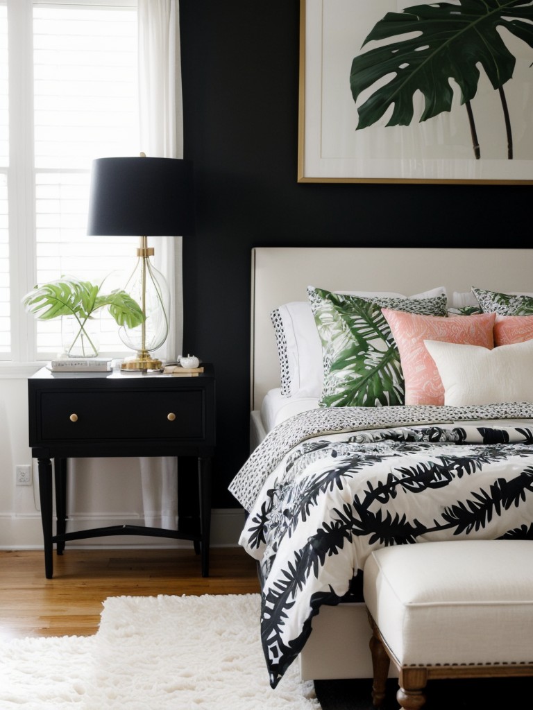 Elevate Your Apartment Décor: Brighten Your Bedroom with a Tropical Vibe!