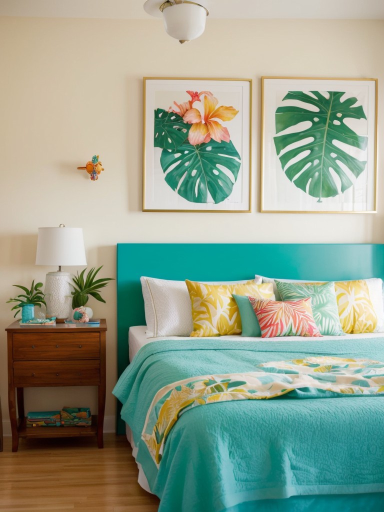 Transform Your Apartment with a Tropical Bedroom Makeover - Décor Inspiration!