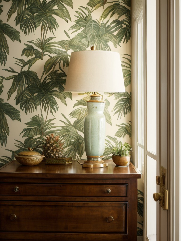 Transform Your Bedroom with Tropical Decor and Vintage Charm!