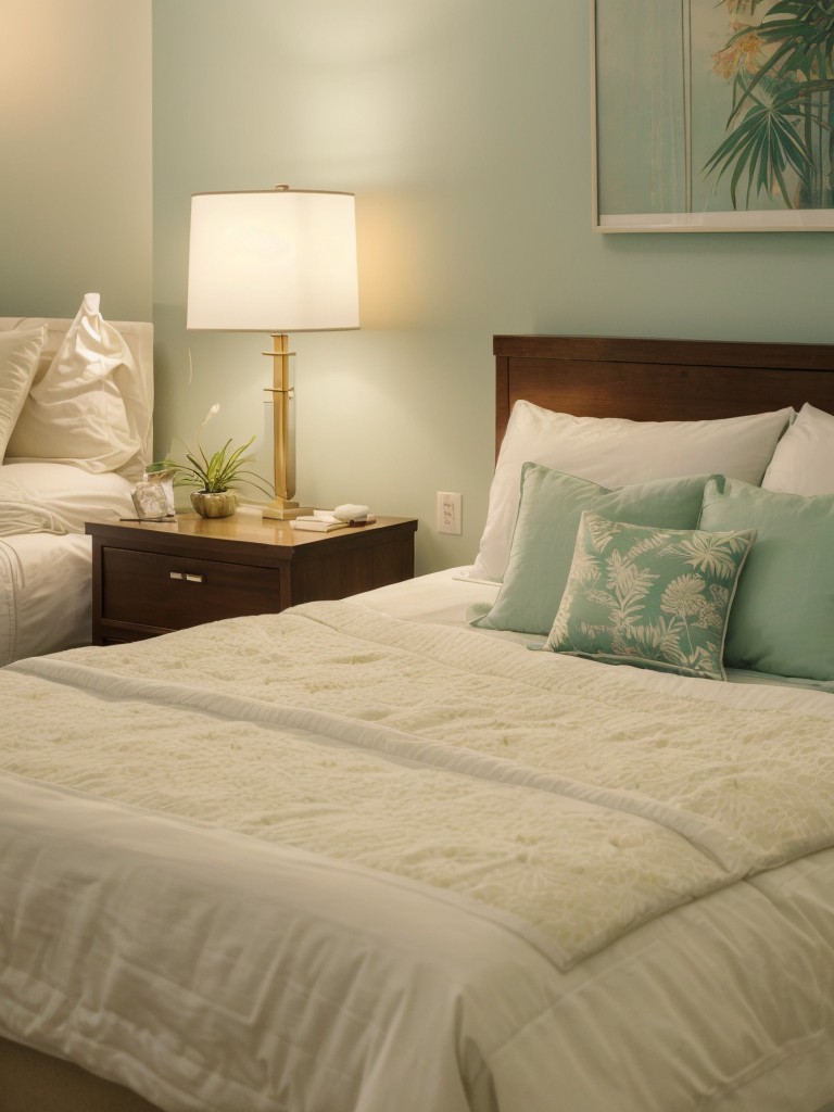 Tropical Bedroom Inspiration: Create a Serene Oasis with Soft Lighting!