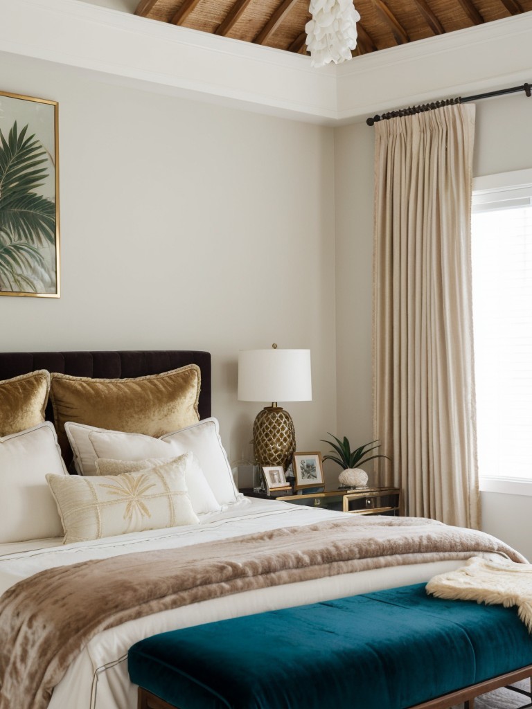 Tropical Bedroom Vibes: Cozy Sanctuary Inspiration!