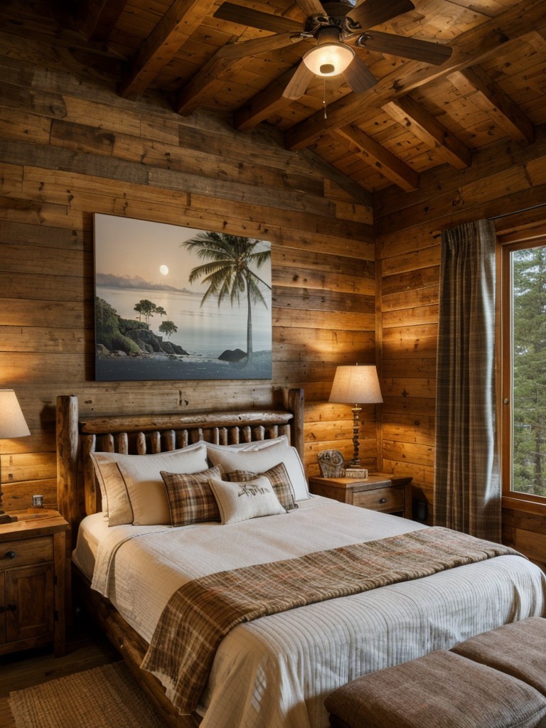 Cozy Cabin Vibes: Transform Your Bedroom with Rustic Charm!