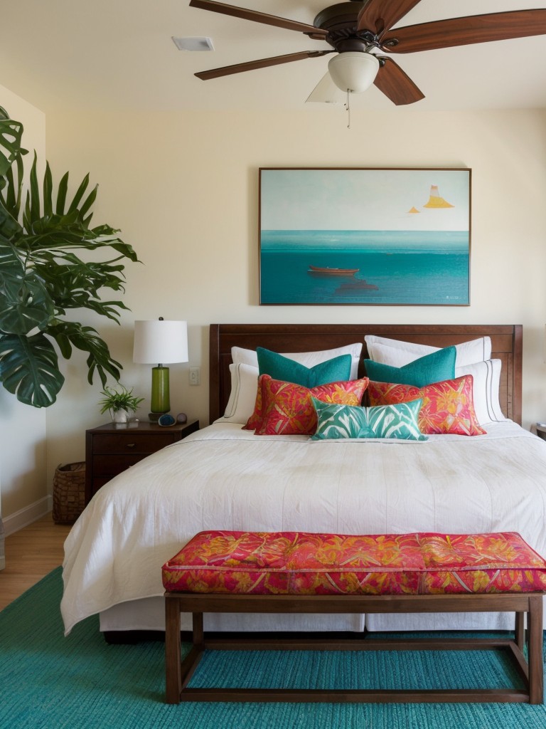 Tropical Bedroom Vibes: Transform Your Space with Lively Decor!