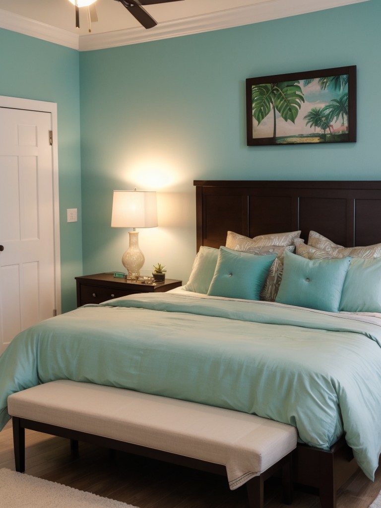 Tropical Paradise in Your Bedroom: Decor Tips & Smart Lighting!