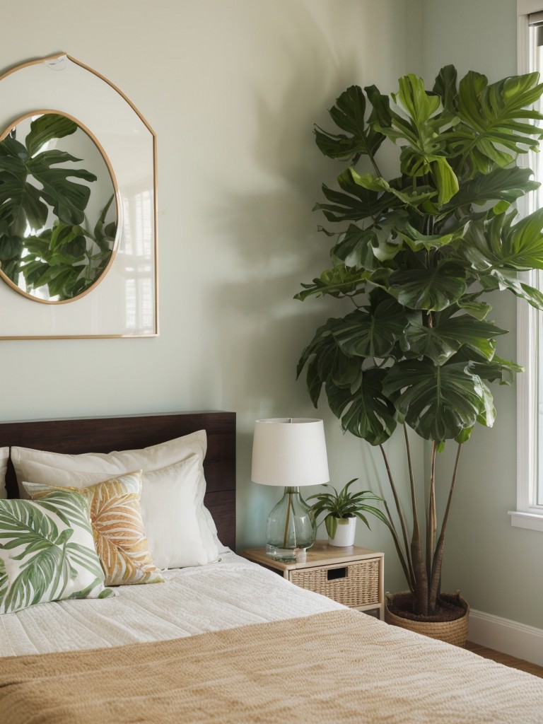 Create a Tropical Oasis in Your Bedroom with Natural Décor!