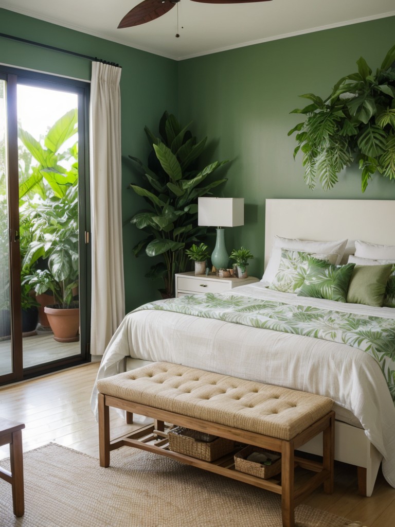 Tropical Bedroom Oasis: Bring the Outdoors In!