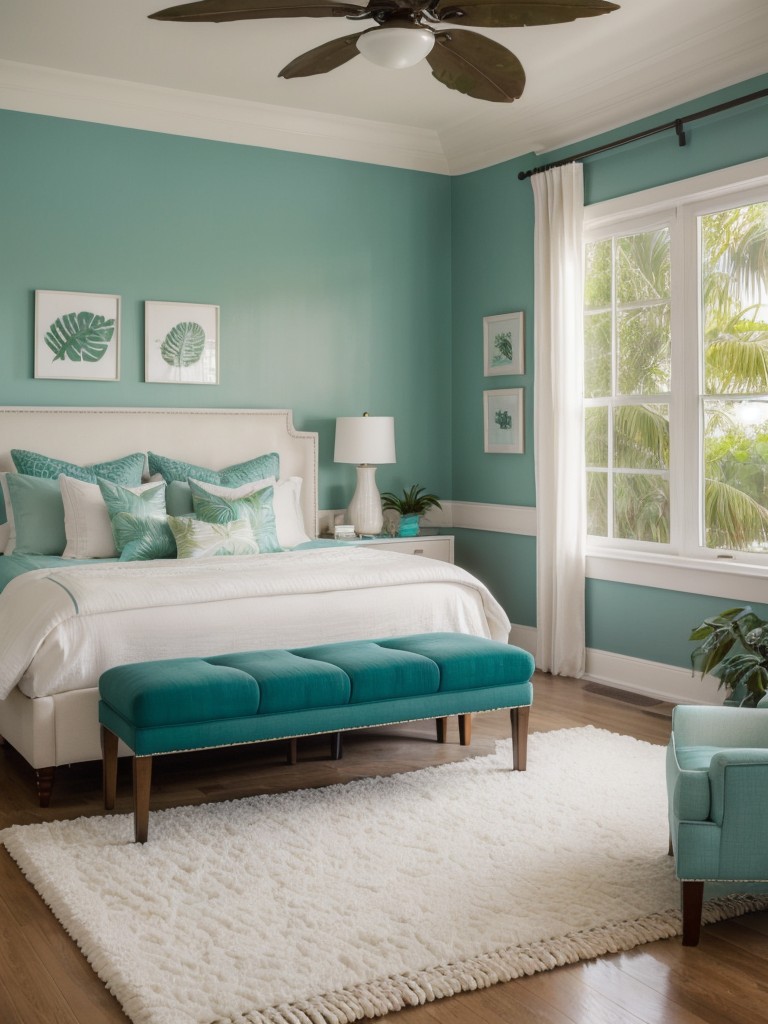 Get inspired with tropical bedroom decor for your apartment!