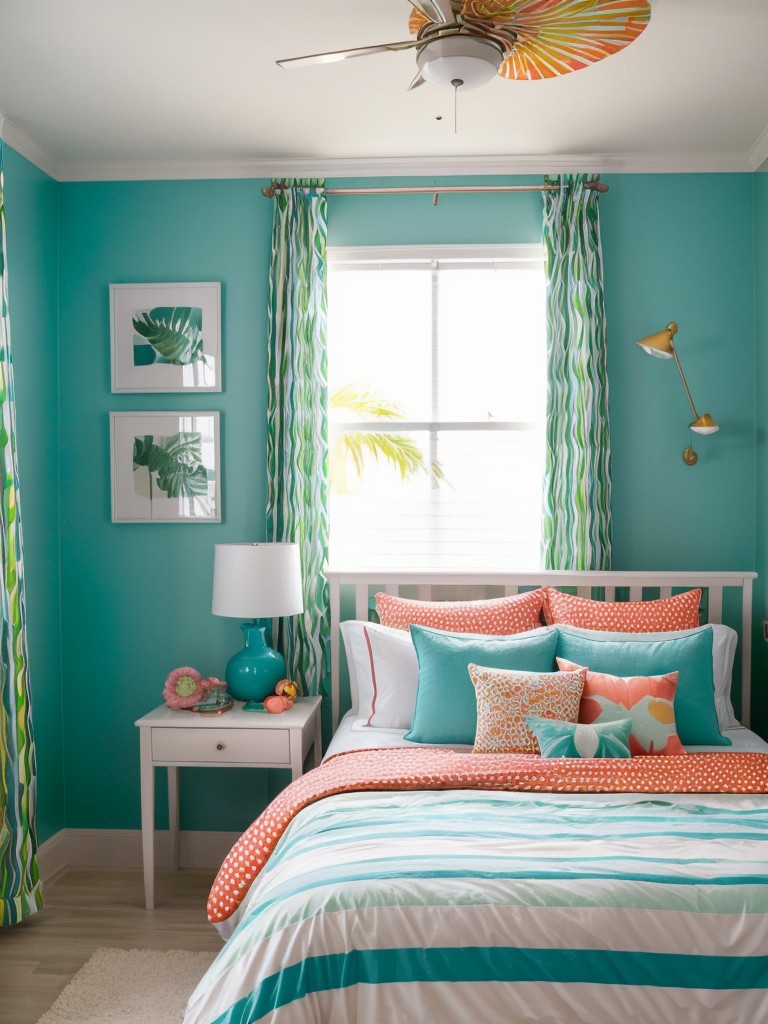 Create a Tropical Oasis in Your Apartment Bedroom!