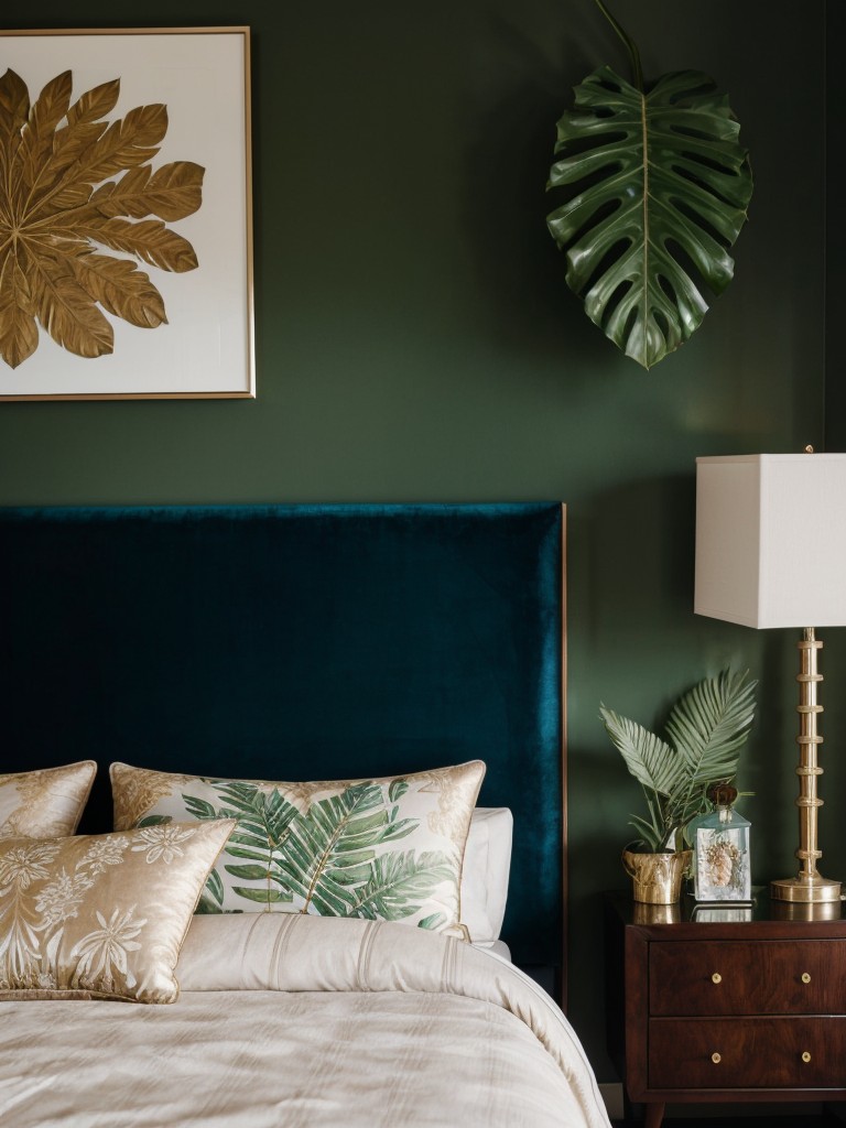 Transform Your Bedroom into a Tropical Oasis  Stylish Headboard Inspiration!