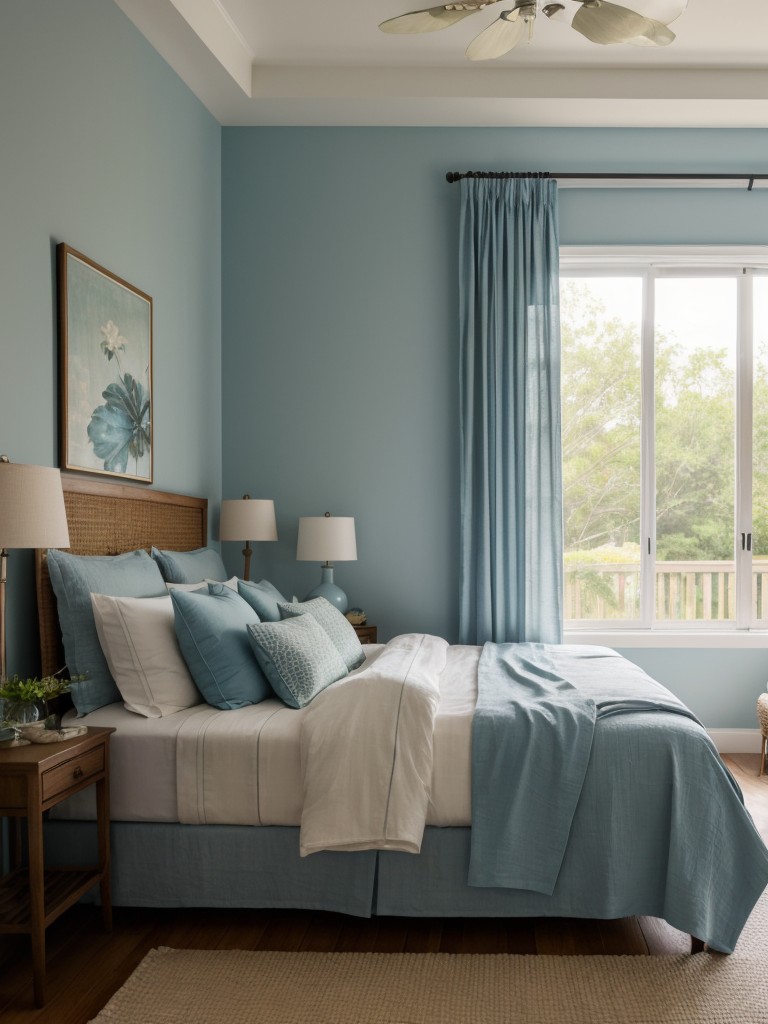 Serene Sanctuary: Luxe Apartment Bedroom