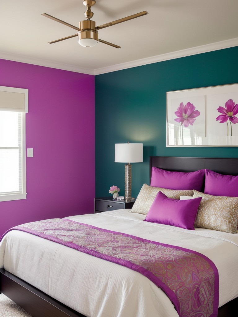 Colorful Surprises: Modern Bedroom Designs with a Twist!