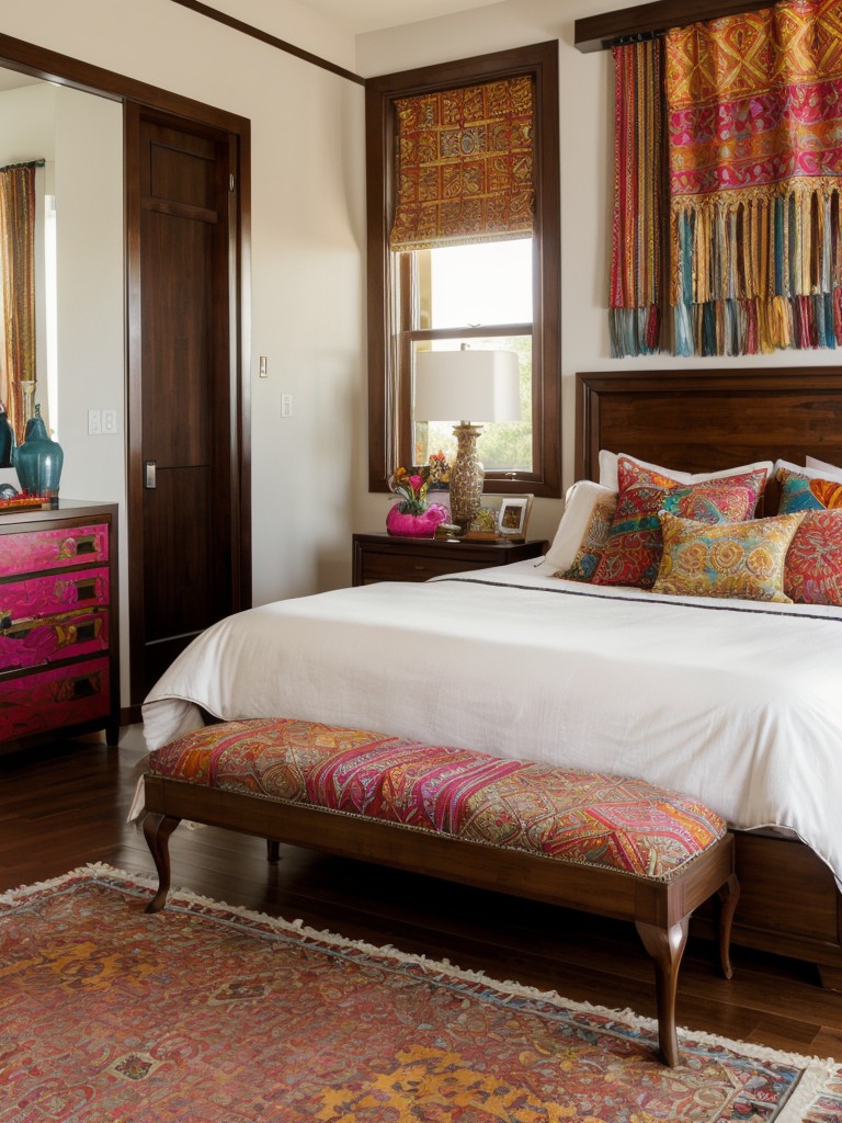 Boho Chic: Transform Your Bedroom with Vibrant Eclectic Style!