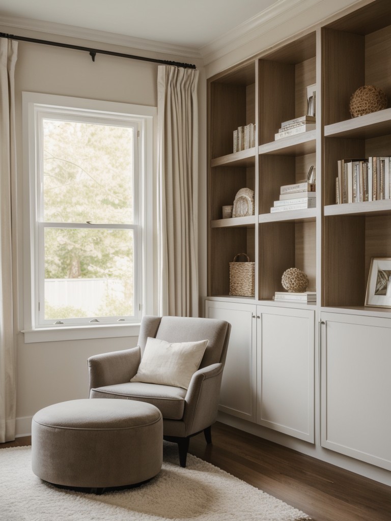 Luxury Apartment Vibes: Cozy Bedroom Reading Nook ?