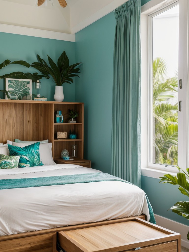 Create Paradise Vibes in Your Apartment with Tropical Bedroom Decor!