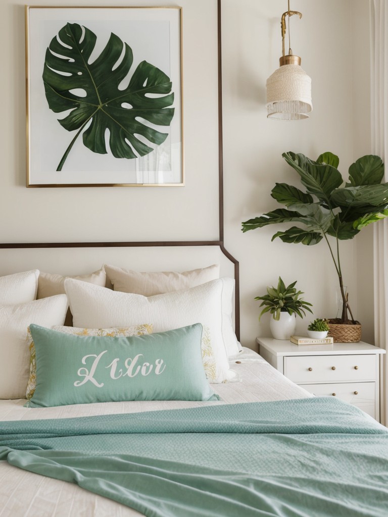 Create a Tropical Oasis in Your Apartment with Stylish Decor!