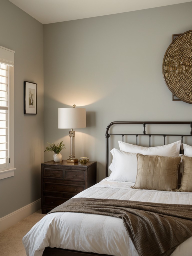 Mediterranean Bedroom Bliss: Wrought Iron & Mosaic Décor Ideas!