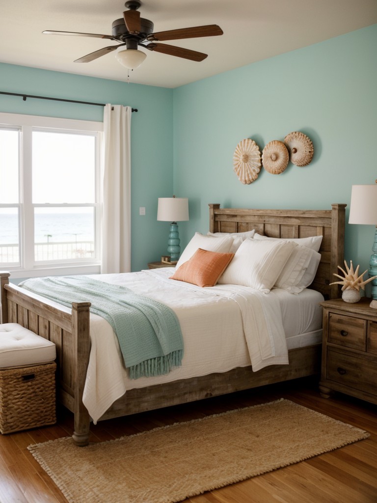 Coastal-Inspired Bedroom Bliss: Embrace the Mediterranean Vibes!