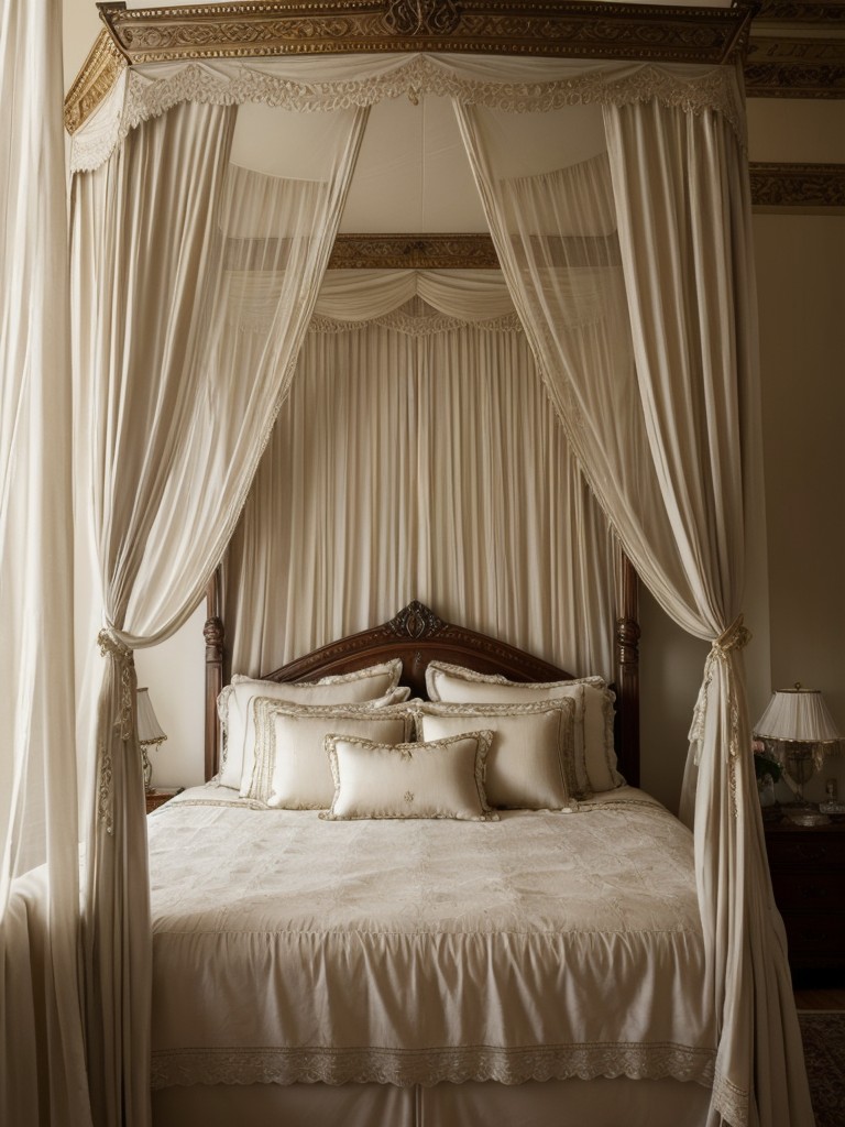 Luxurious Mediterranean Canopy Bedroom Inspiration