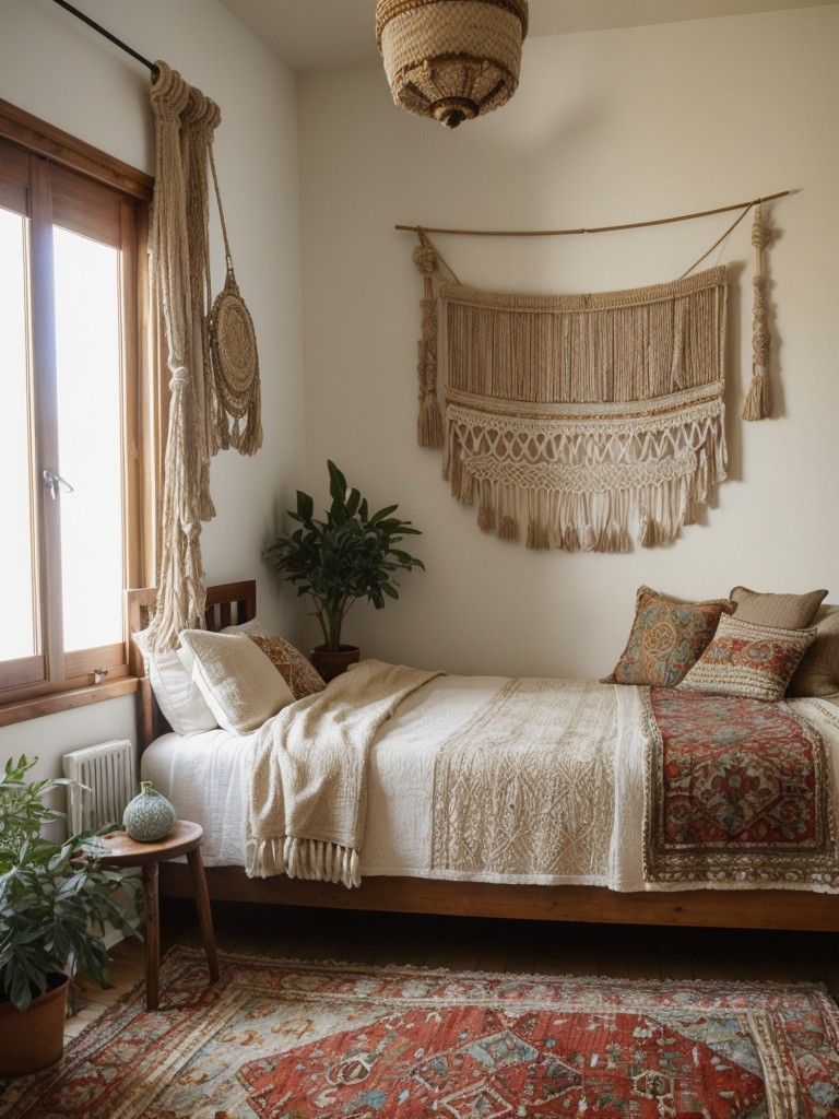 Boho Chic Mediterranean Bedroom Elegance