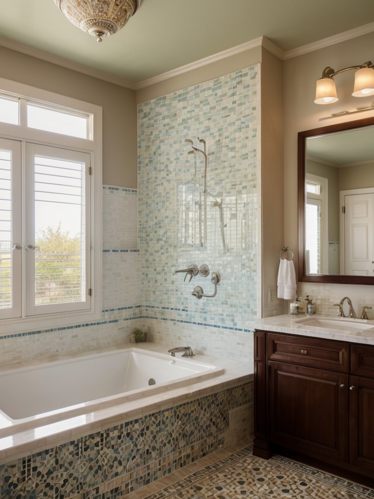 Mediterranean-Inspired Bedroom: Tile and Mosaic Perfection!