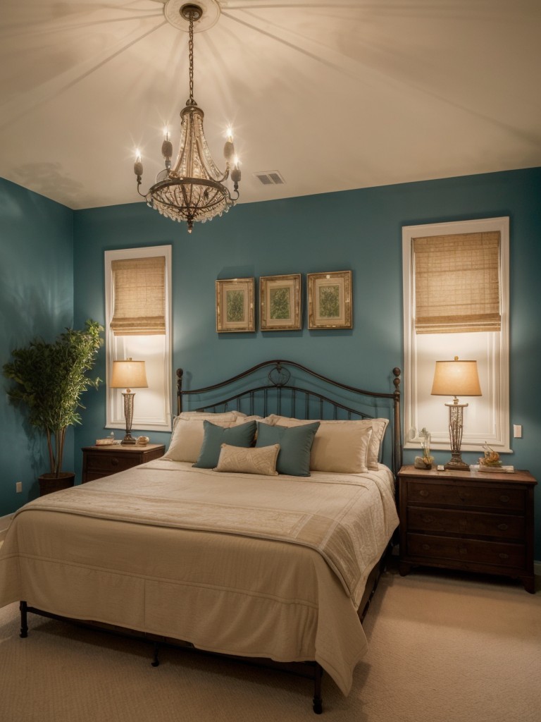 Create a Mediterranean Oasis in Your Bedroom with Beautiful Lighting