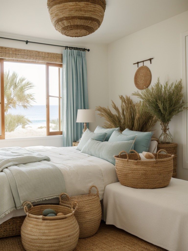 Cozy Mediterranean Bedroom Decor with Natural Touches