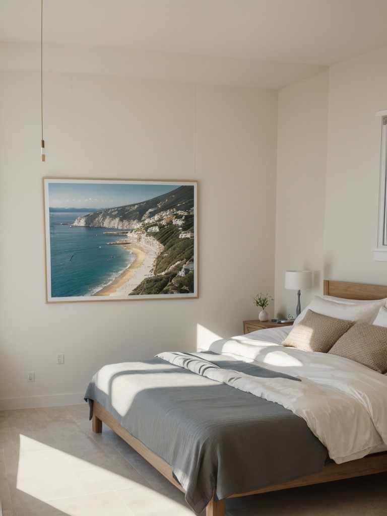 Create a Mediterranean Oasis in Your Bedroom with Coastal Artwork!