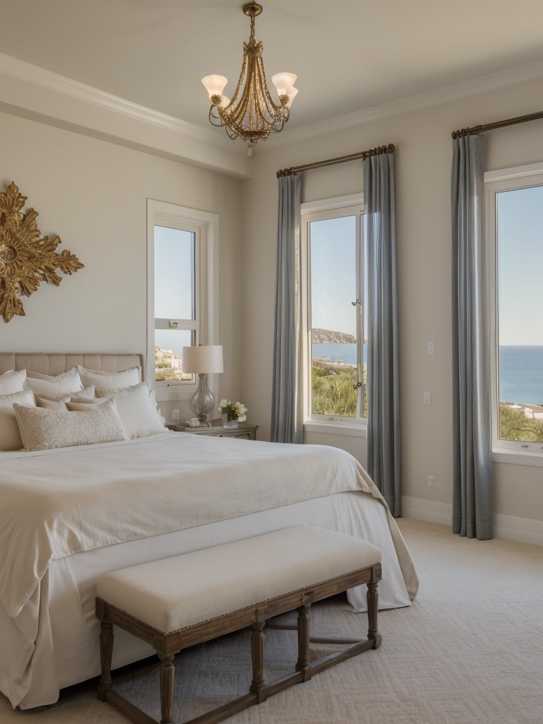 Add Mediterranean Charm with a Statement Chandelier in Your Bedroom!