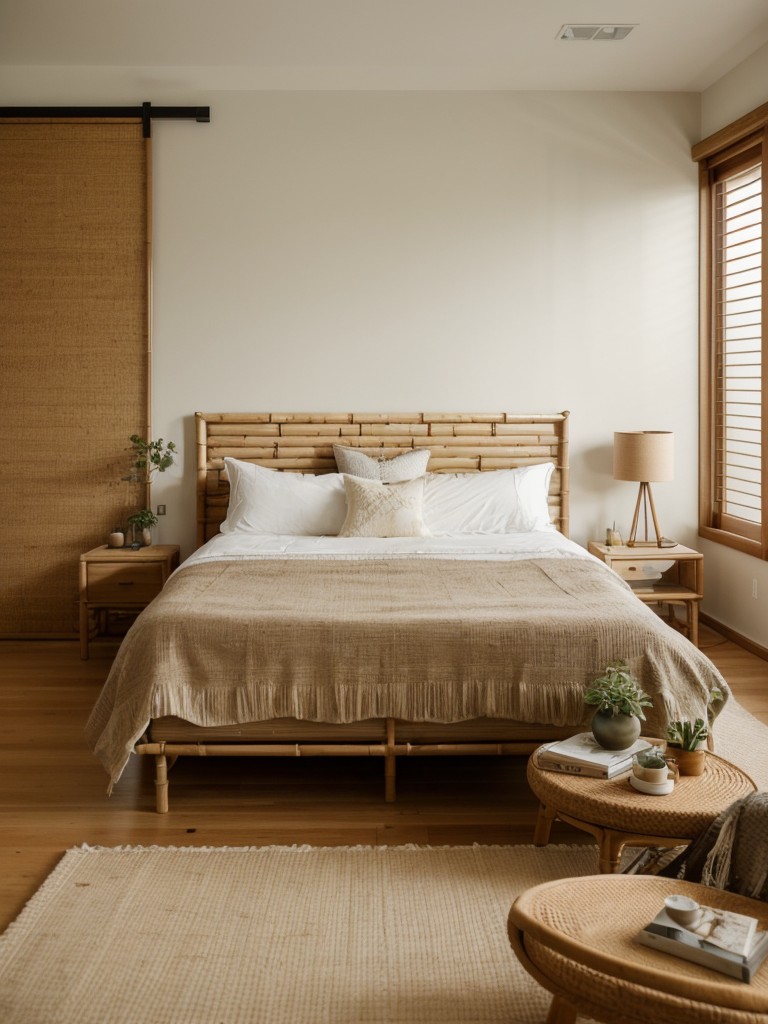 Boho Vibes: Zen Bedroom Oasis with Minimalist Style