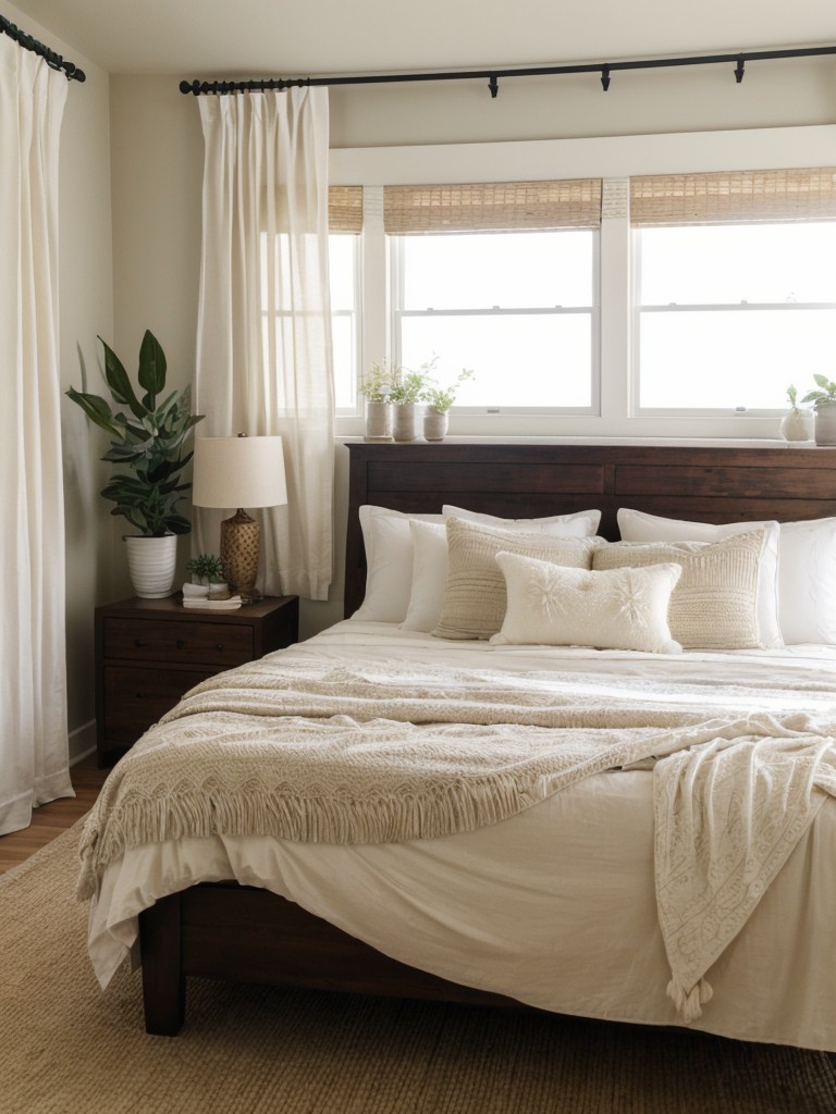 Boho Bedroom Bliss: Coordinating Bedding & Window Treatments