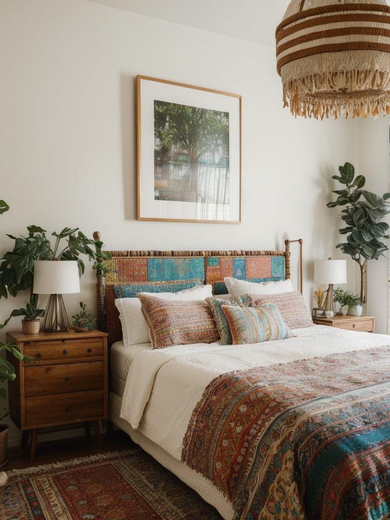 Boho Chic Bedrooms: Textiles, Prints, and Colorful Accents