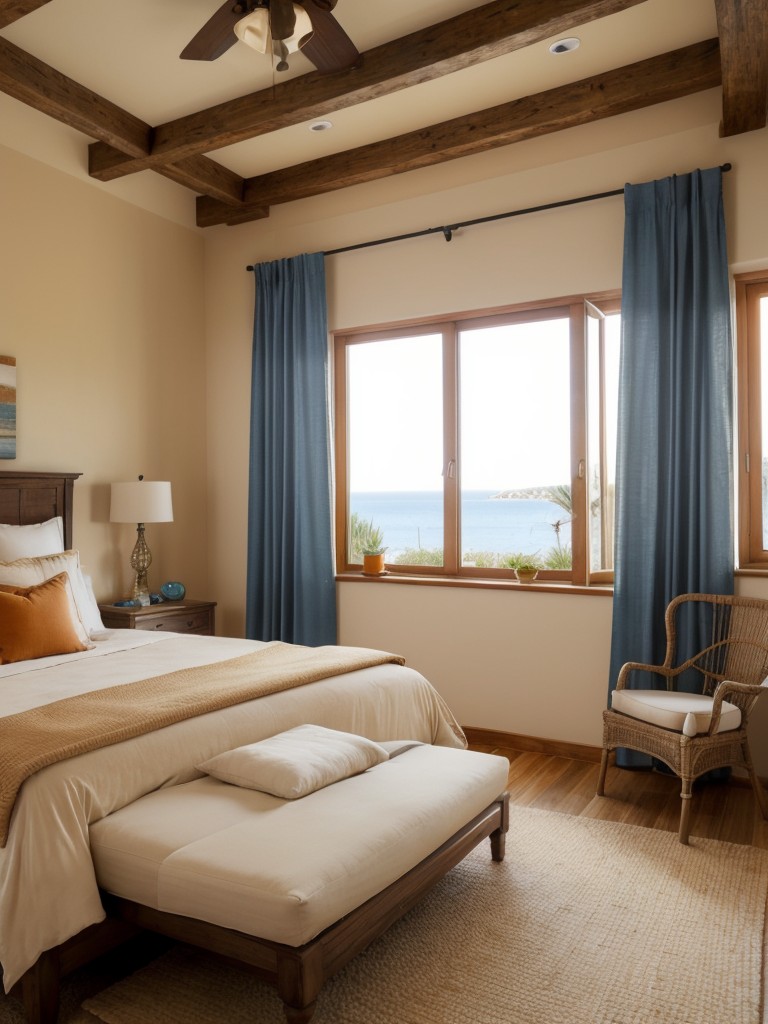 Mediterranean-inspired bedroom: Warmth & Style with Vibrant Earth Tones!