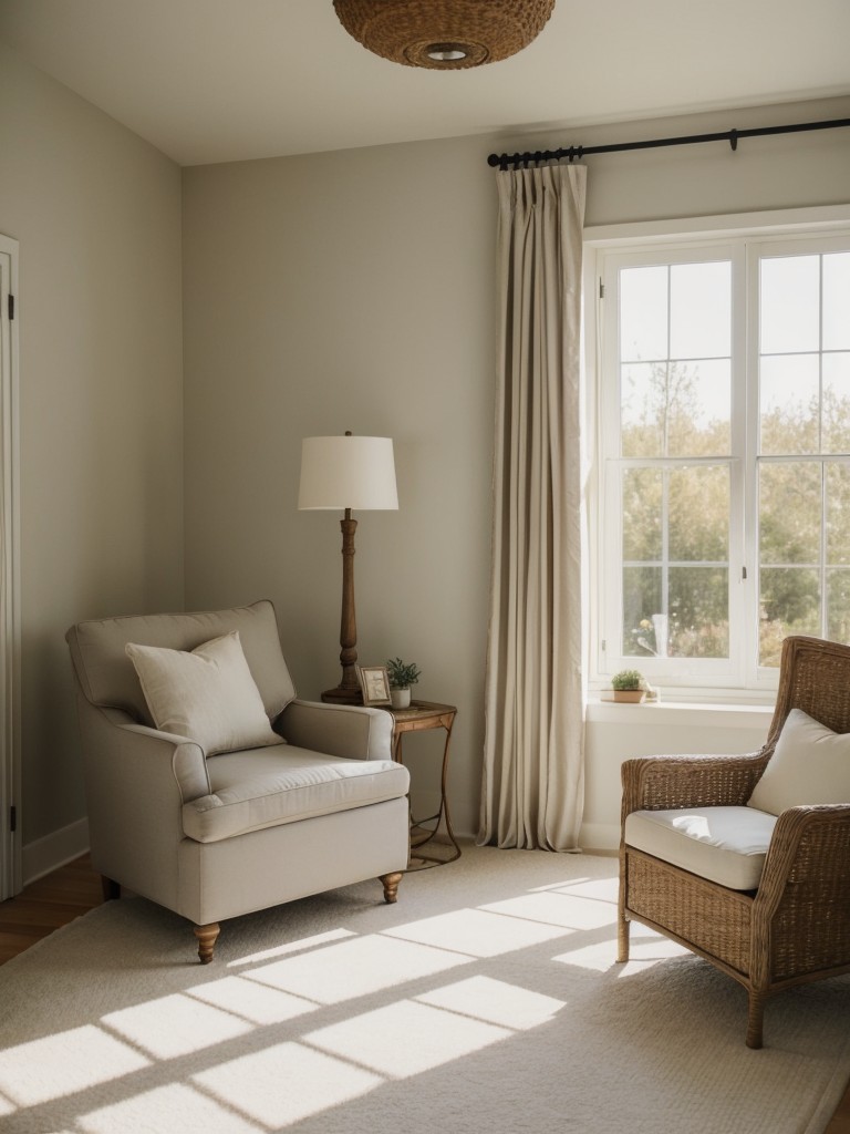 Cozy Mediterranean Bedroom with a Reading Nook!