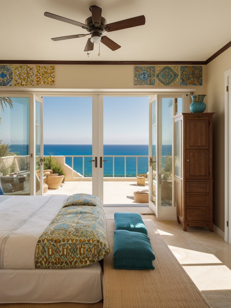 Create a Mediterranean Oasis: Try Bold Mosaic Backsplash Ideas for Your Bedroom!