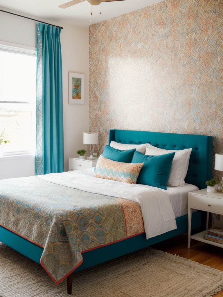 Vibrant and Eclectic Bedroom Ideas: Mix Patterns, Textures, and Colors!