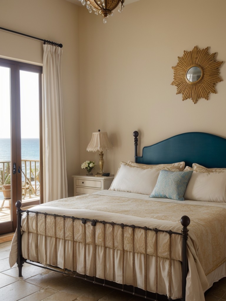 Seaside Chic: Transform your bedroom into a Mediterranean haven!