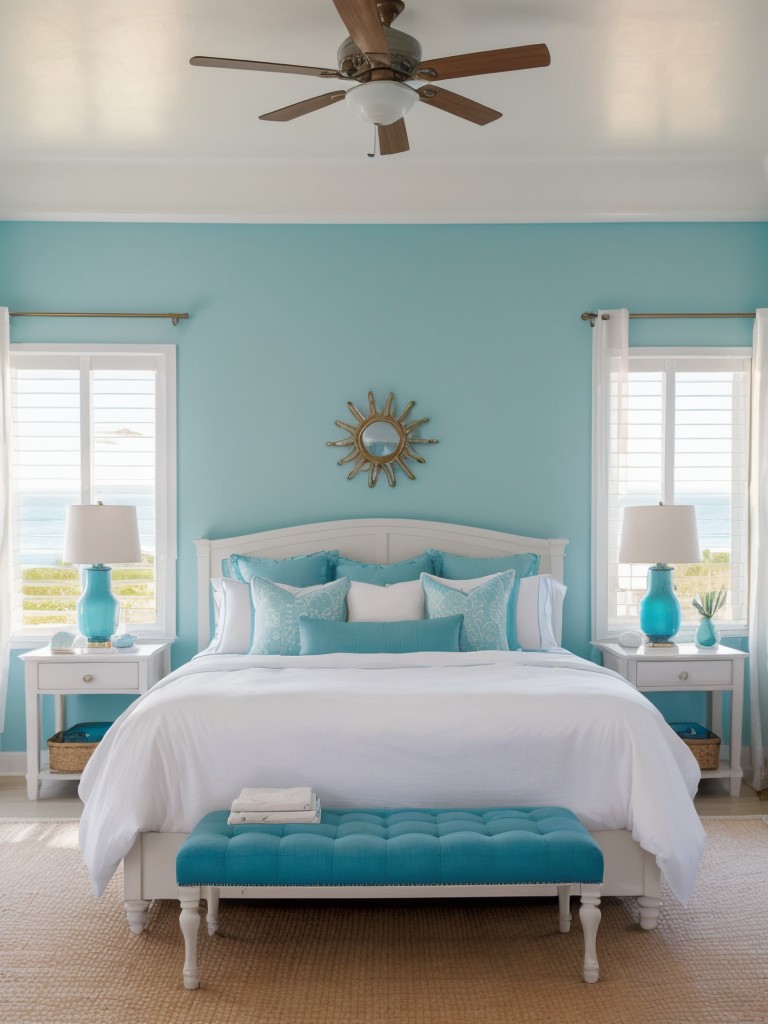 Coastal Chic: Mediterranean Bedroom Bliss!