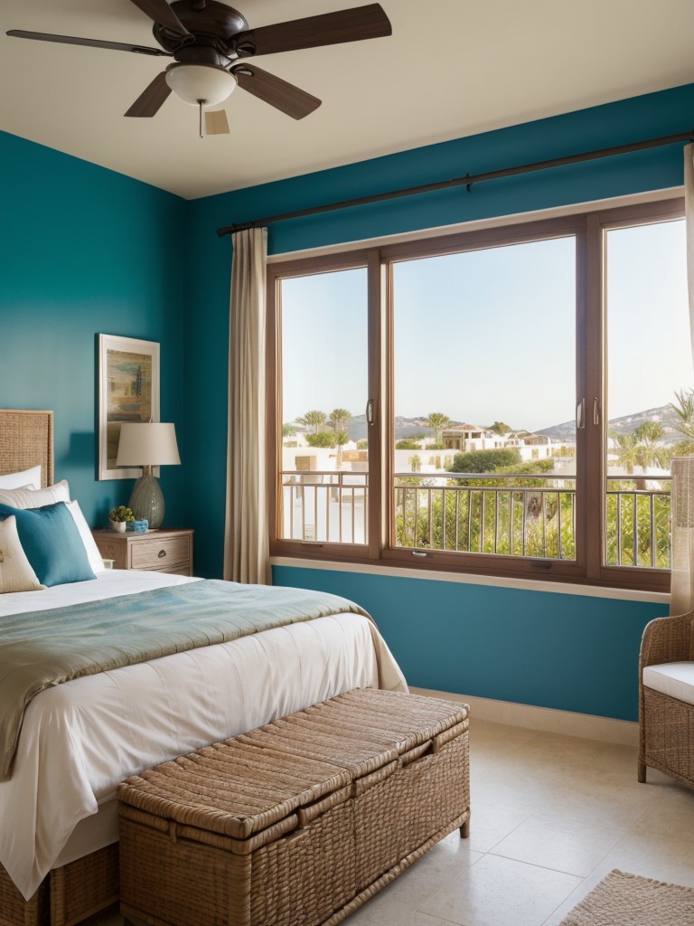 Coastal Charm: Elevate Your Bedroom with Mediterranean-Inspired Decor