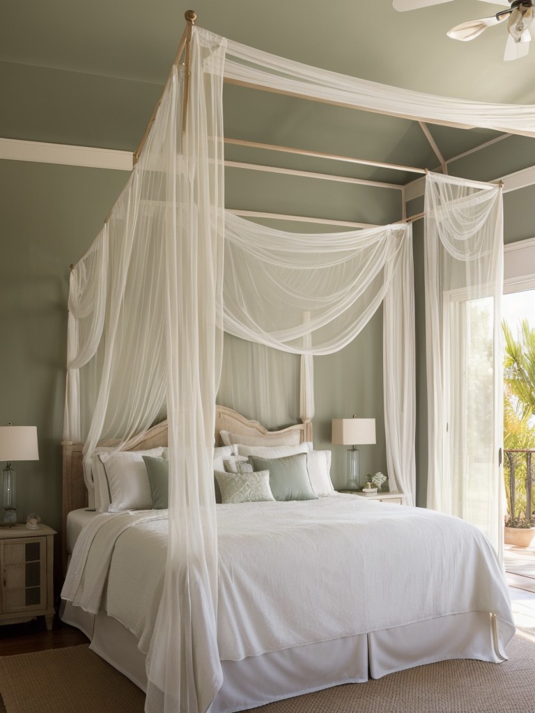 Create a Mediterranean Retreat with a Dreamy Canopy Bed