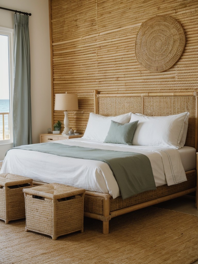 Coastal-inspired apartment decor: Embrace the Mediterranean vibe with natural materials!