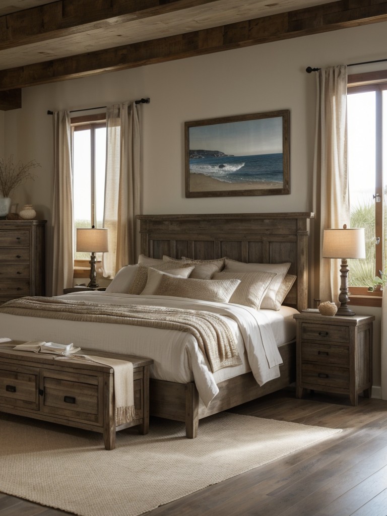 Coastal Chic: Rustic Mediterranean-Inspired Bedroom Decor