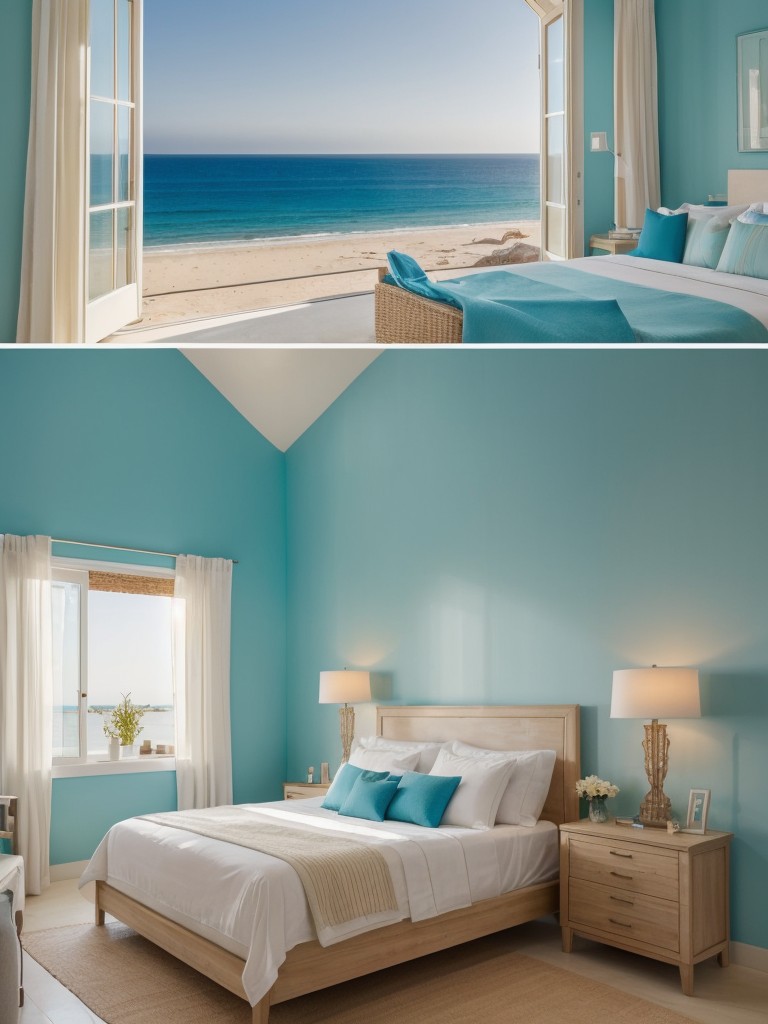 Get Mediterranean Vibes for Your Bedroom with Coastal Colors!