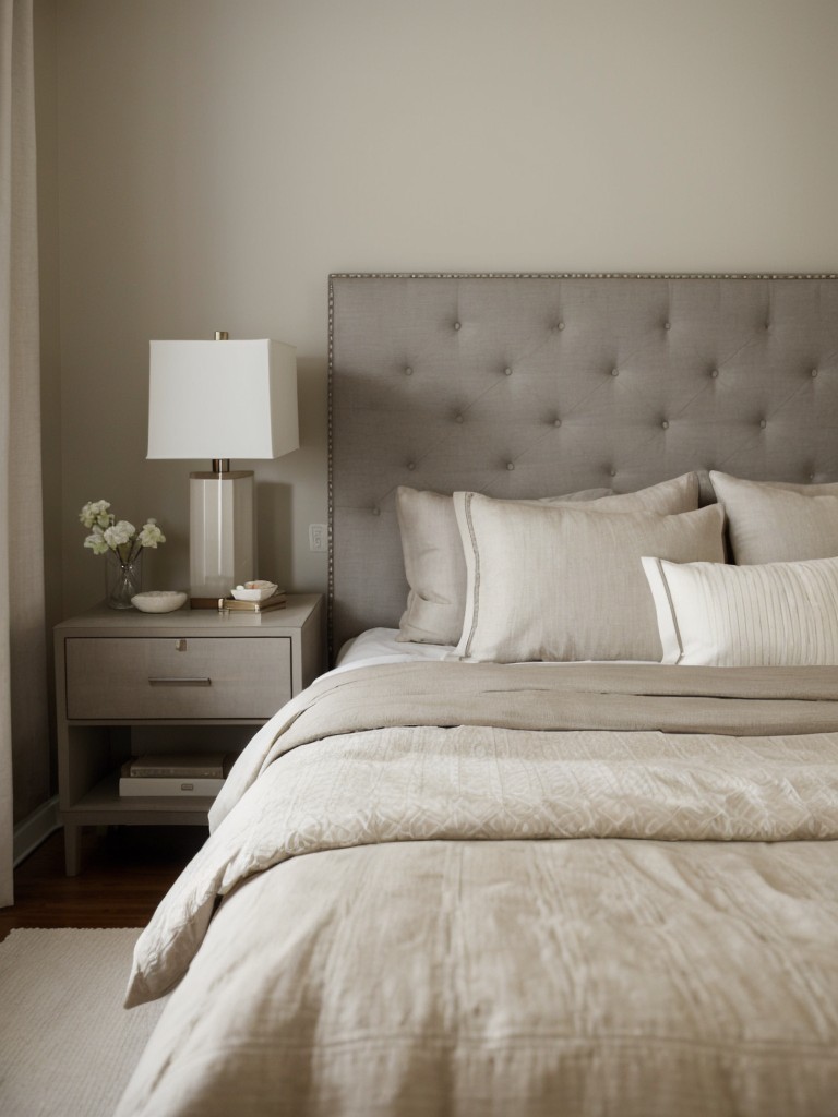 Serene Bedroom Bliss: Neutral Decor Ideas for Apartments