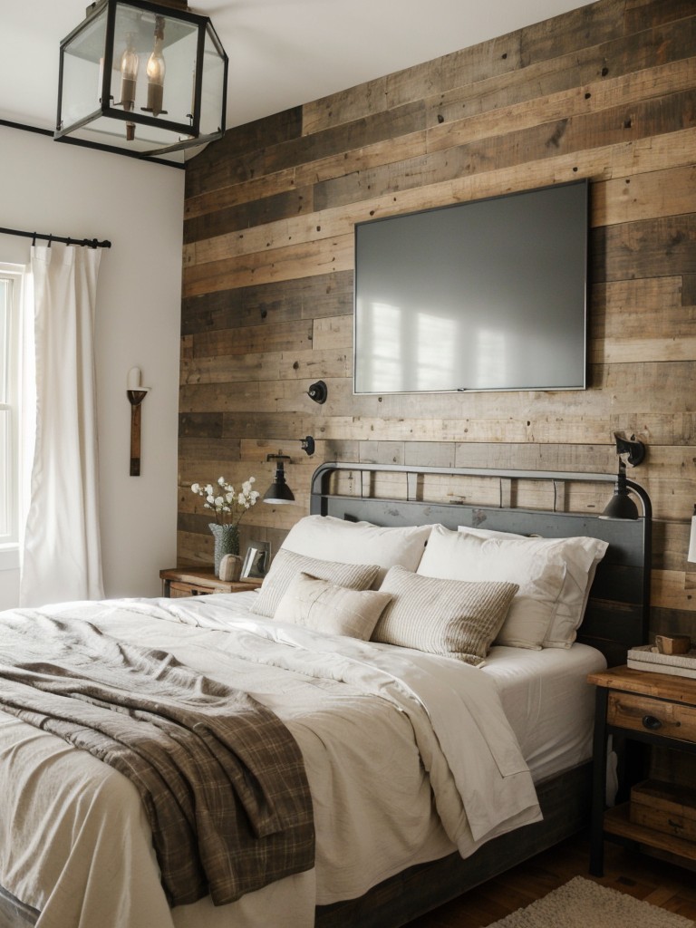 Rustic meets modern: Transform your apartment with farmhouse-inspired bedroom decor