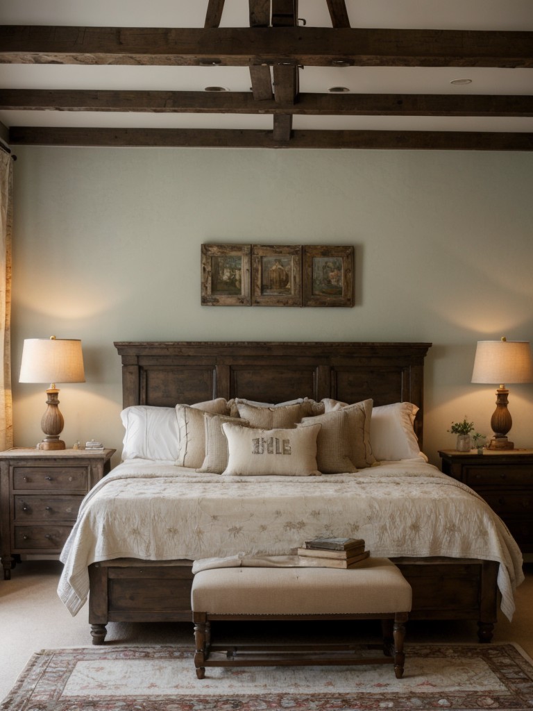 Mediterranean Rustic Bedroom: Vintage Charm for a Refined Look