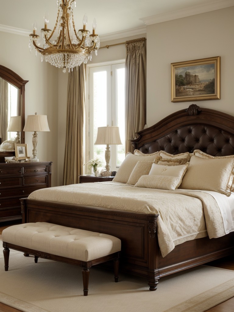 Create a Mediterranean-inspired bedroom with timeless elegance